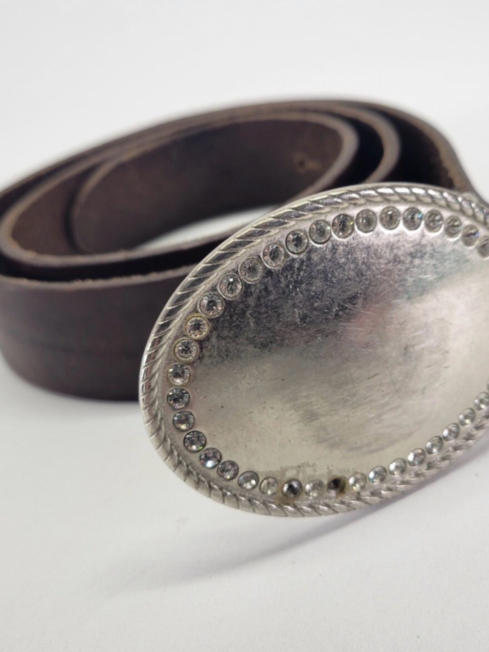 Abercrombie & Fitch Silver Buckle Belt